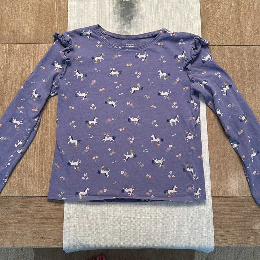 Girls Jumping Beans long sleeve t, sz 7
